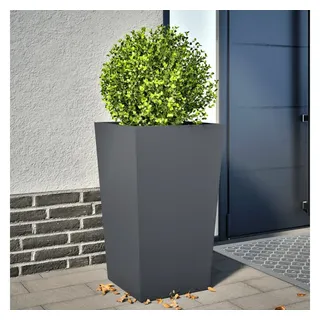 vidaXL Pflanzkübel 45 x 45 x 75 cm Anthrazit