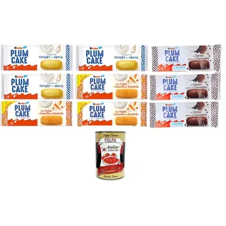 Kinder Testpaket Plumcake Karotten-Mandelbrösel, 9x192g+Polpa