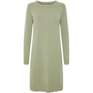 Oxmo Strickkleid Maxi Grau XL