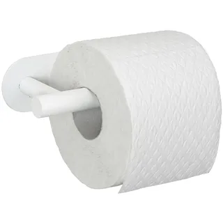 Wenko Turbo-Loc® Toilettenpapierhalter Mod. Orea White matt, aus rostfreiem Edelstahl