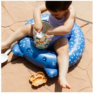 the essentials b.v. Schwimmring Tier Leopard 55 cm blau