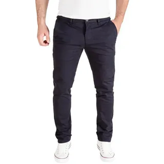 Pittman Derrick Chinohose modern Blau 34 30