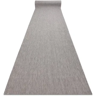 RugsX Sion Teppichläufer 120 x 200 cm Grau/Weiß