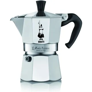 Bialetti Moka Express 2 Tassen silber