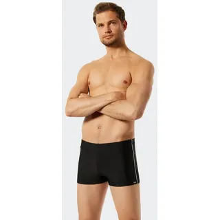 Schiesser Badehose Nautical Casual mit seitlichen Streifen schwarz 7