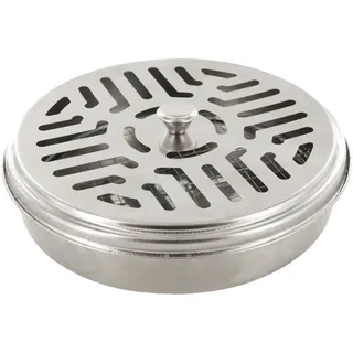 JE CHERCHE UNE IDEE Räucherstäbchenhalter Spirale Modern Elegant Grau | Metall, Spiral-Räucherstäbchenhalter, modernes elegantes Design, hochwertige Materialien, Wohn- oder Schlafzimmer, Grau
