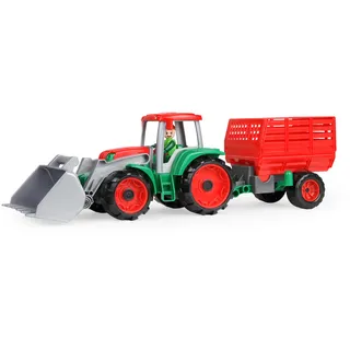 Simm Spielwaren GmbH Truxx Traktor mit Heuanhänger bunt