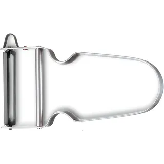 Victorinox Spargelschäler Sparschäler REX mit Aluminiumgriff, ideal für Gemüse und Obst, Ergonomisches Design, langlebig, leicht zu reinigen silberfarben