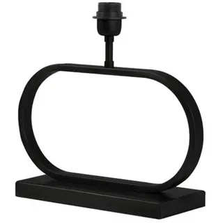 Light & Living Jamiro 1-flg. 37 cm Oval Schwarz Metall
