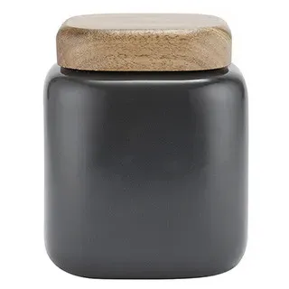 Ladelle Keramik Vorratsdose ESSENTIALS - anthrazit - 750 ml