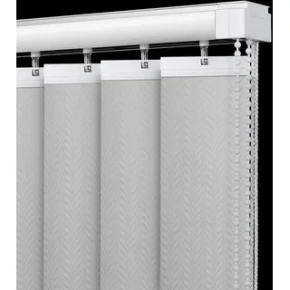 FENGSHOUU Vertikaljalousie Schiebegardine 89 mm Lamellenvorhang,Raumverdunkelnd Komplettset Jalousie,Blickdicht lichtdurchlässig,für Tür Fenster,Inklusive Montagematerial,Breite×Höhe (100cm x 160cm)