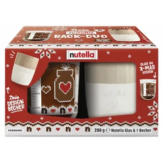 Ferrero nutella Tassenkuchen-Set Nuss-Nougat-Creme, 200,0 g