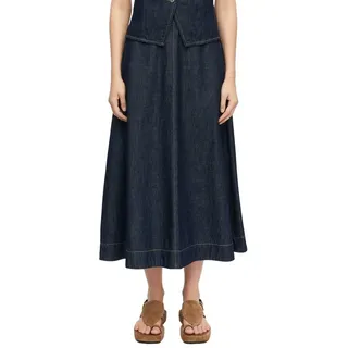 Comma, A-Linien-Rock Damen Blau 42