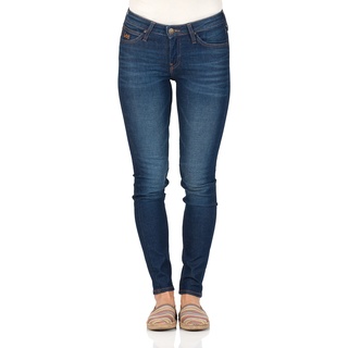 Lee Damen Jeans Scarlett Skinny Fit Vintage Worn Normaler Bund Reißverschluss W 25 L 31