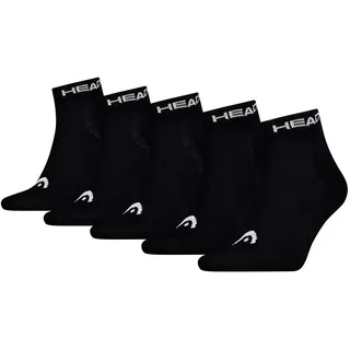 Head Socken 5 Paare Schwarz 35-38