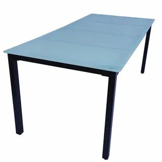 VCM Gartentisch 190 x 80 x 73 cm Anthrazit