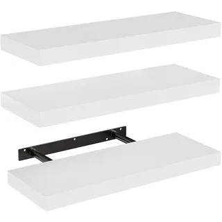 STOREMIC Wandregal 40 x 38 x 3 cm Weiß