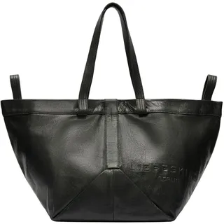 Liebeskind Berlin Elvira Lamb SF Verna Shopper Leather Black