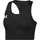 Running Crop Top Black M