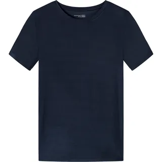 SCHIESSER T-Shirt Pyjama-Shirt Blau 42