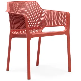 Nardi Net Stapelsessel 60,5 x 58,5 x 80 cm corallo