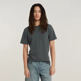 Slim Base T-Shirt - Grau - Herren - L