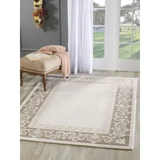 Teppich SANAT "Harmony 3206" Teppiche Gr. B/L: 200 cm x 280 cm, 12 mm, 1 St., braun Orientalische Muster Wohnzimmer, Kurzflor, modern, Schlafzimmer
