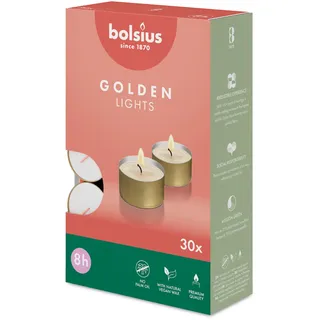 Teelichte 8h (30er Pack) - Gold