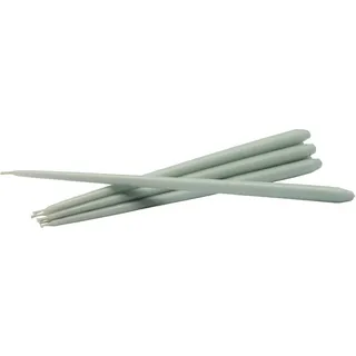 Stoff Nagel Kerzen Taper Candle by Ester & Erik, Farbe: Dusty Mint, Material: Paraffinwachs, 6- teilig, Maße: 1,3 x 29 cm, Brenndauer: 4 Stunden, 36014