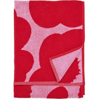 Handtuch MARIMEKKO "UNIKKO", rot (rosa,rot), B:50cm L:70cm, Frottee, Obermaterial: 100% Baumwolle, Handtücher, 100% Baumwolle, angenehm weich, 50 x 70 cm