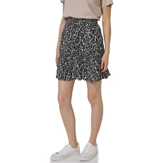 Damen Gemusterter Paperbag Rock - 40
