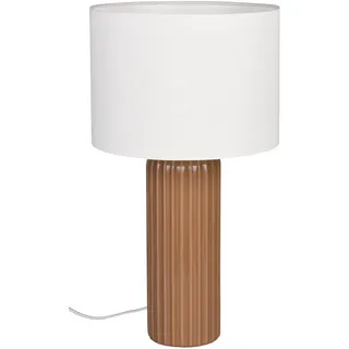 Trio Tischleuchte Mokka Beige