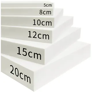 XZQYYY Schaumstoff-Zuschnitt nach Maß, Schaumstoff Polster Zuschnitt nach Größe, für die Inneneinrichtung, Kissen, Sofas, Matratzen und Erkerfensterkissen verwendet (4cm Dicke)