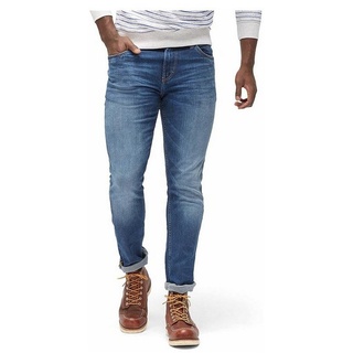 TOM TAILOR Straight-Jeans blau regular fit (1-tlg) blau|grau 34