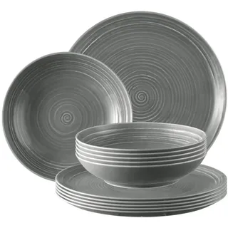 SELTMANN WEIDEN Terra Tafelservice 12-tlg. perlgrau