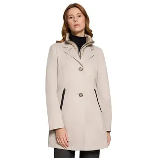 GIL BRET Kurzmantel mit heraustrennbarem Westeneinsatz, beige 36