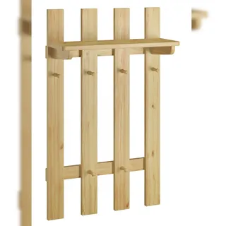 Erst-Holz Garderobenpaneel Flurgarderobe Kiefer Beige