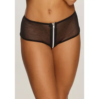 Panty, Damen, Gr. 40/42, schwarz, Netz, Obermaterial: 90% Polyamid, 10% Elasthan, PETITE FLEUR GOLD BY LASCANA, Unterhosen Panty, aus transparentem Netz-Material, Reizwäsche