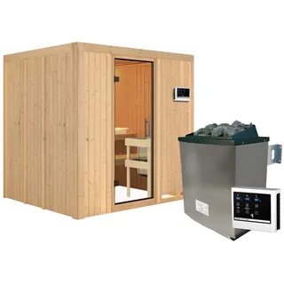 Karibu Saunaofen Sodin 9 kW + Steuergerät