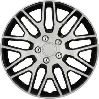 CARTREND Branch 14 Zoll 4 Stück Schwarz/Silber