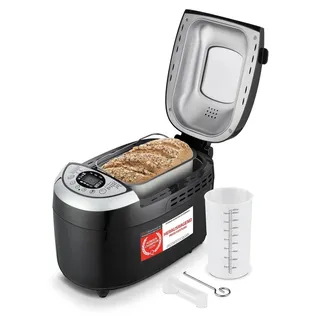 First Austria TZS First Austria - Brotbackautomat FA-5152-3-BA, 12 Programme, Kunststoff, bis 1250g, Schwarz
