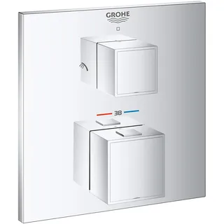 Grohe Grohtherm Cube Duschthermostat für 2 Verbraucher Chrom 24154000