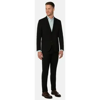Thomas Goodwin Anzug Anzug (2-tlg) Abiball, im Slim-Fit, 10103-0-20039 schwarz 46