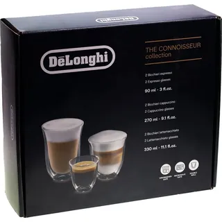 De’Longhi DLKC302, Durchscheinend, Rund, 6 Stück(e), 205 mm, 350 mm, 110 mm
