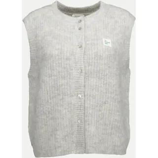 Strickweste East Grau S