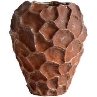 Muubs - Soil Vase, H 21,5 Ø 18 cm, rust