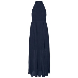Vero Moda Abendkleid Mia (1-tlg) Plissee, Spitze blau S