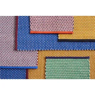 Teppich/Läufer HAY, Blau, Stoff / Textil - 70 - 1.5