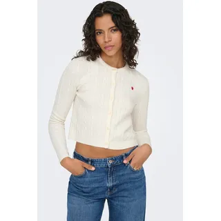 Only ONLKATIA LS CABLE BUTTON CARDIGAN CC KNT Beige M