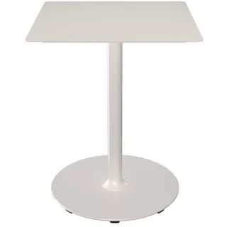 Pico Cafe-Tisch Outdoor Rund Weiß Quadratisch 60 x 60 cm